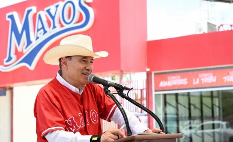 Arranca Gobernador Durazo modernización del estadio de Los Mayos “Ciclón” Echeverría