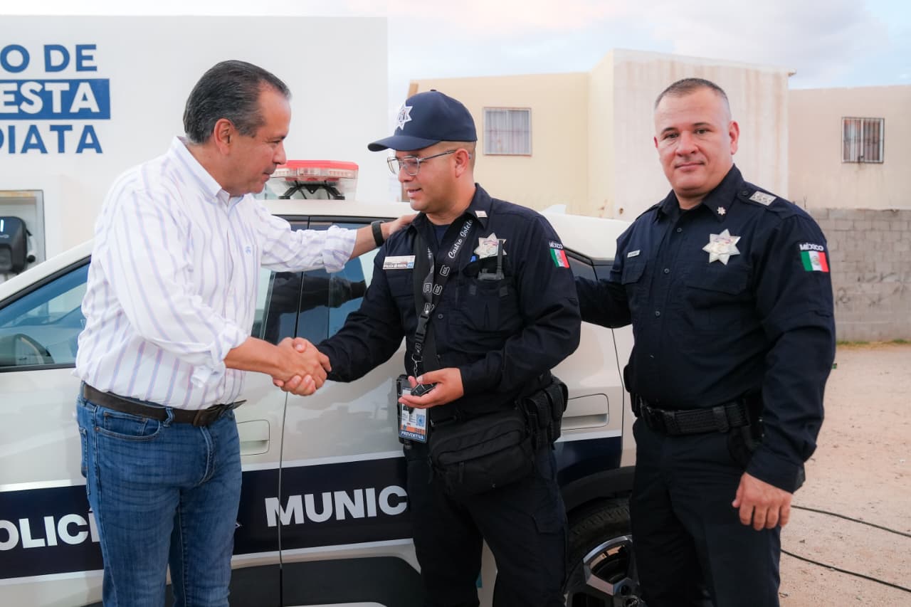 Refuerza Toño seguridad con entrega del Centro de Respuesta Inmediata en Dunas