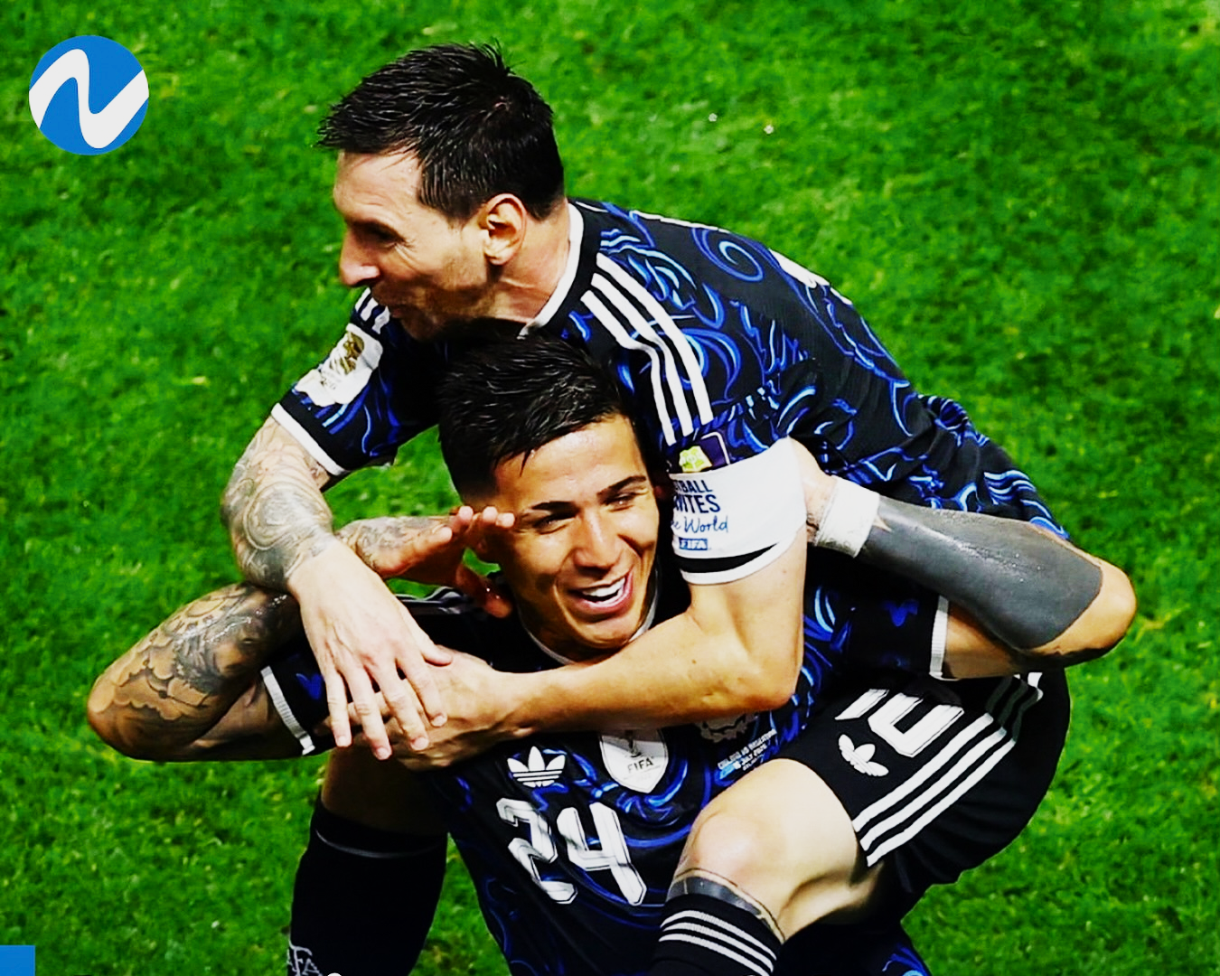 Argentina 2-1 sobre Argentina, Messi, la figura