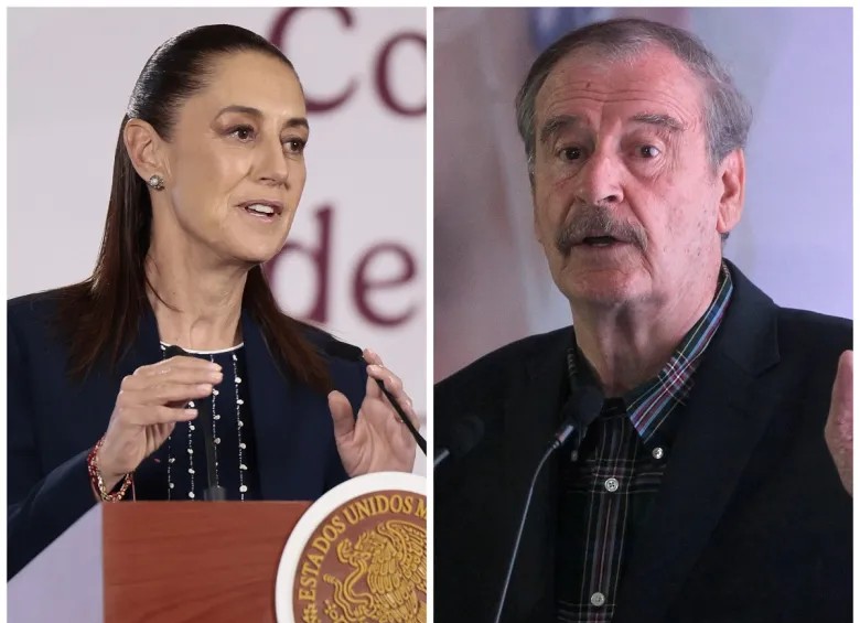 Vicente Fox “mete las manos al fuego” por Ruffo. “No se vaya a quemar…”: Sheinbaum