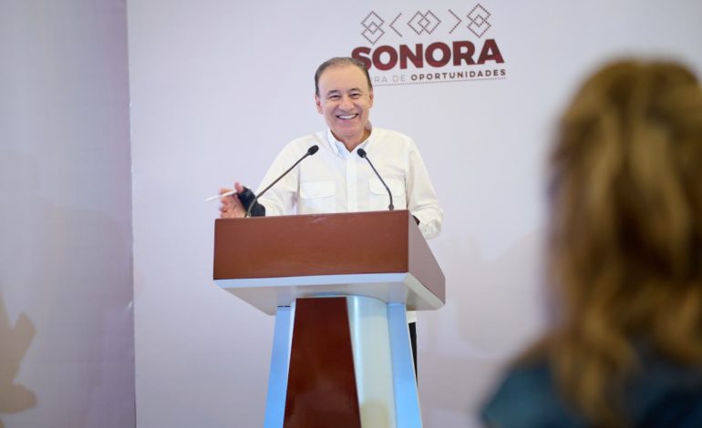 Gobernador Durazo acelera modernización del malecón de Guaymas