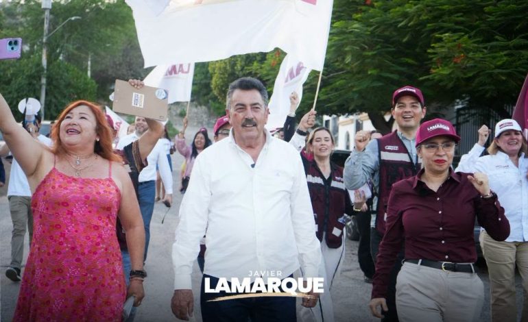 Lamarque y Wendy realizan recorrido en la colonia Café Combate de Hermosillo
