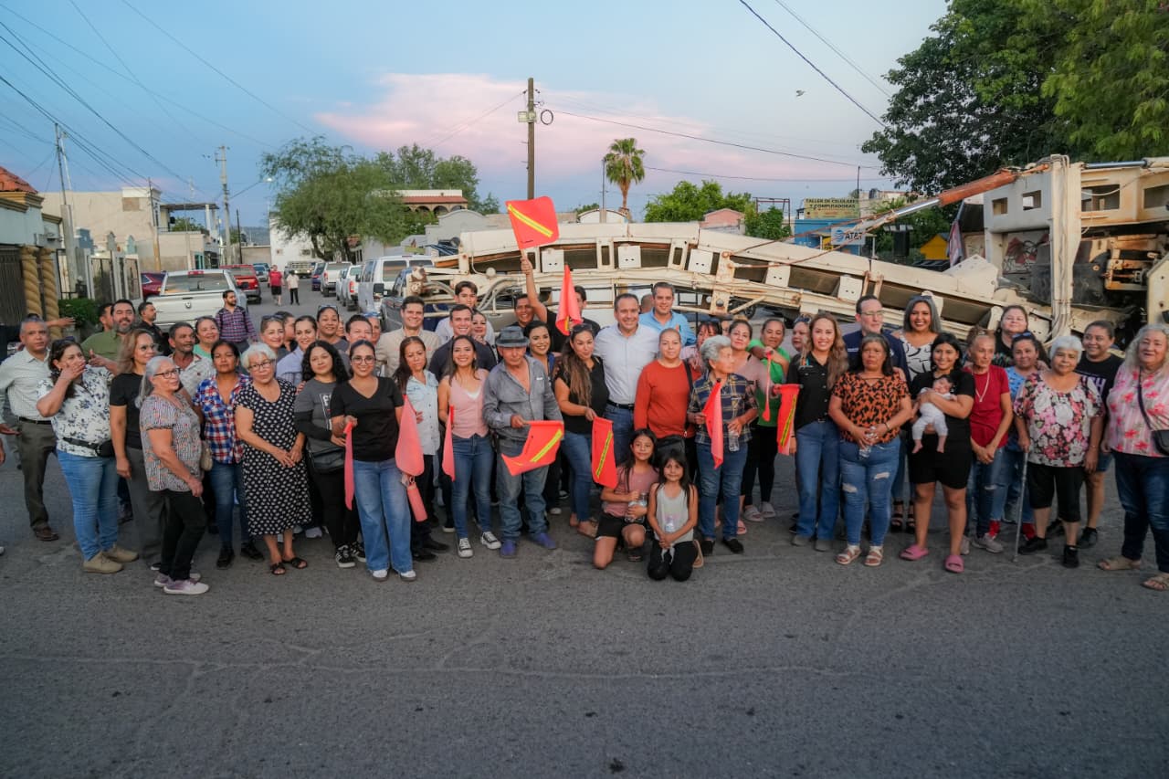 Arranca Toño Astiazarán recarpeteo de vialidad en el norponiente de Hermosillo