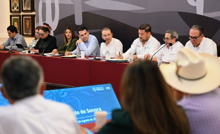 Durazo y Sheinbaum fortalecen infraestructura eléctrica en Sonora