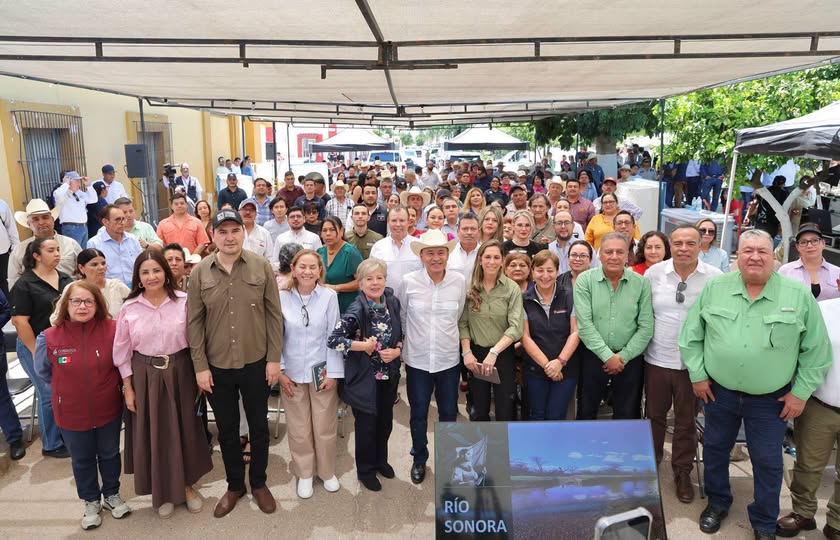 Durazo y Sheinbaum: acciones definitivas para remediación del Río Sonora