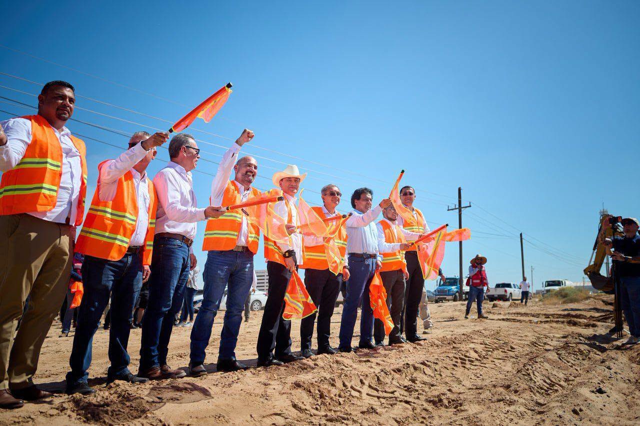 Con respaldo de la presidenta Sheinbaum, inicia gobernador modernización de carretera Sonoyta-Peñasco