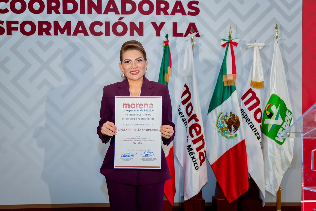 Lorenia Valles asume la Coordinación de los Comités de la Transformación en Sonora