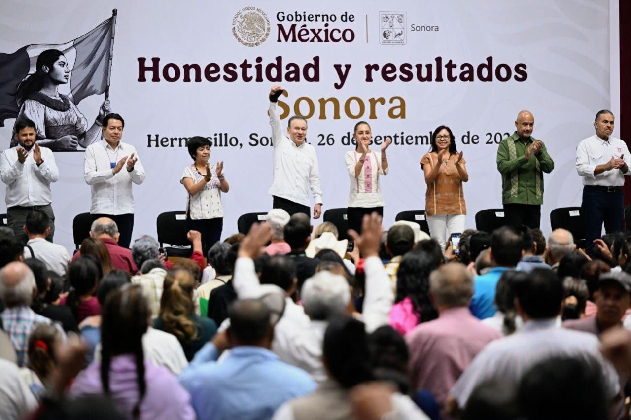 Sheinbaum y Durazo hacen historia en Sonora: justicia social, bienestar y obras que transforman