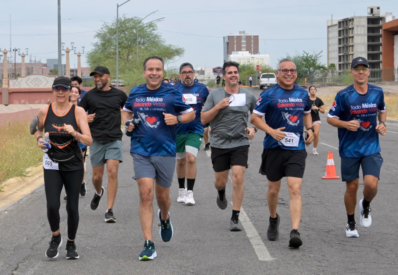 Reconoce Toño Astiazarán labor de Cruz Roja durante carrera “Todo México Salvando Vidas”