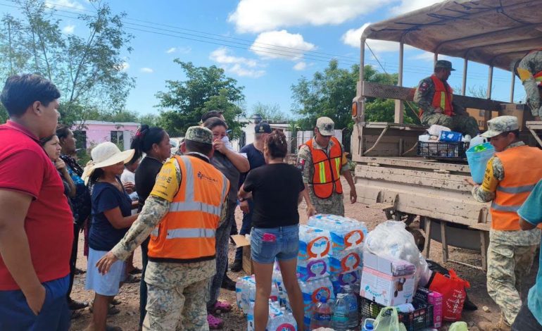 Gobierno de Sonora coordina acciones de apoyo y recuperación tras el huracán “Polo”