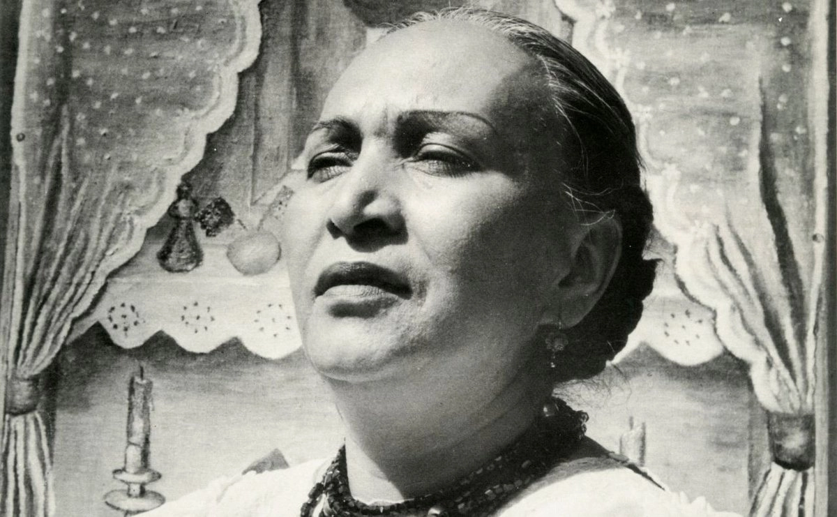 María Izquierdo…