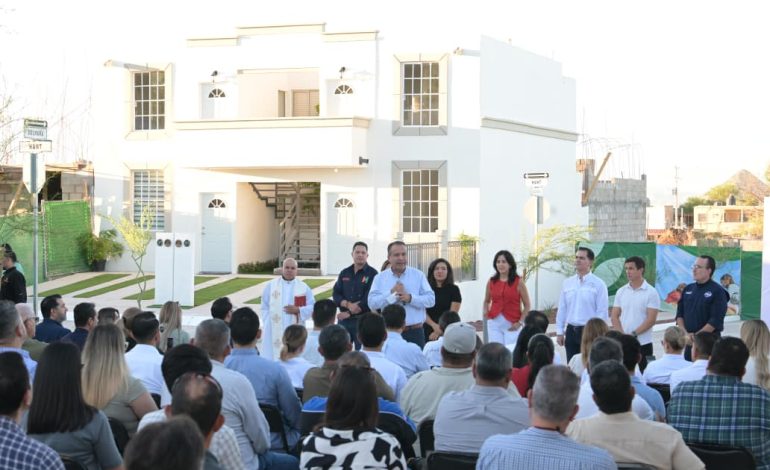 Inaugura Toño desarrollo habitacional sustentable y accesible al sur de la ciudad